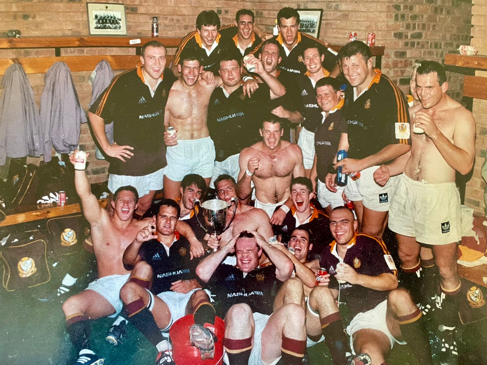 Winners of the Club Championship against RAU in 2000.