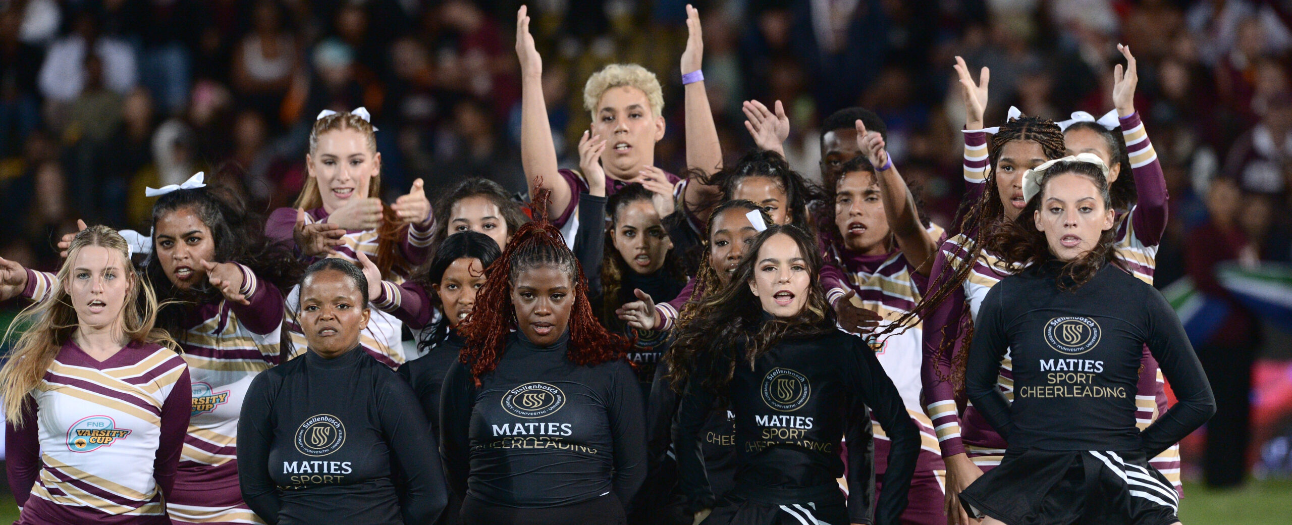 Entertainment ahead of the 2025 Varsity Cup Final match between Maties and UCT at the Danie Craven Stadium, SOUTH AFRICA
Luigi Bennett / Varsity Cup