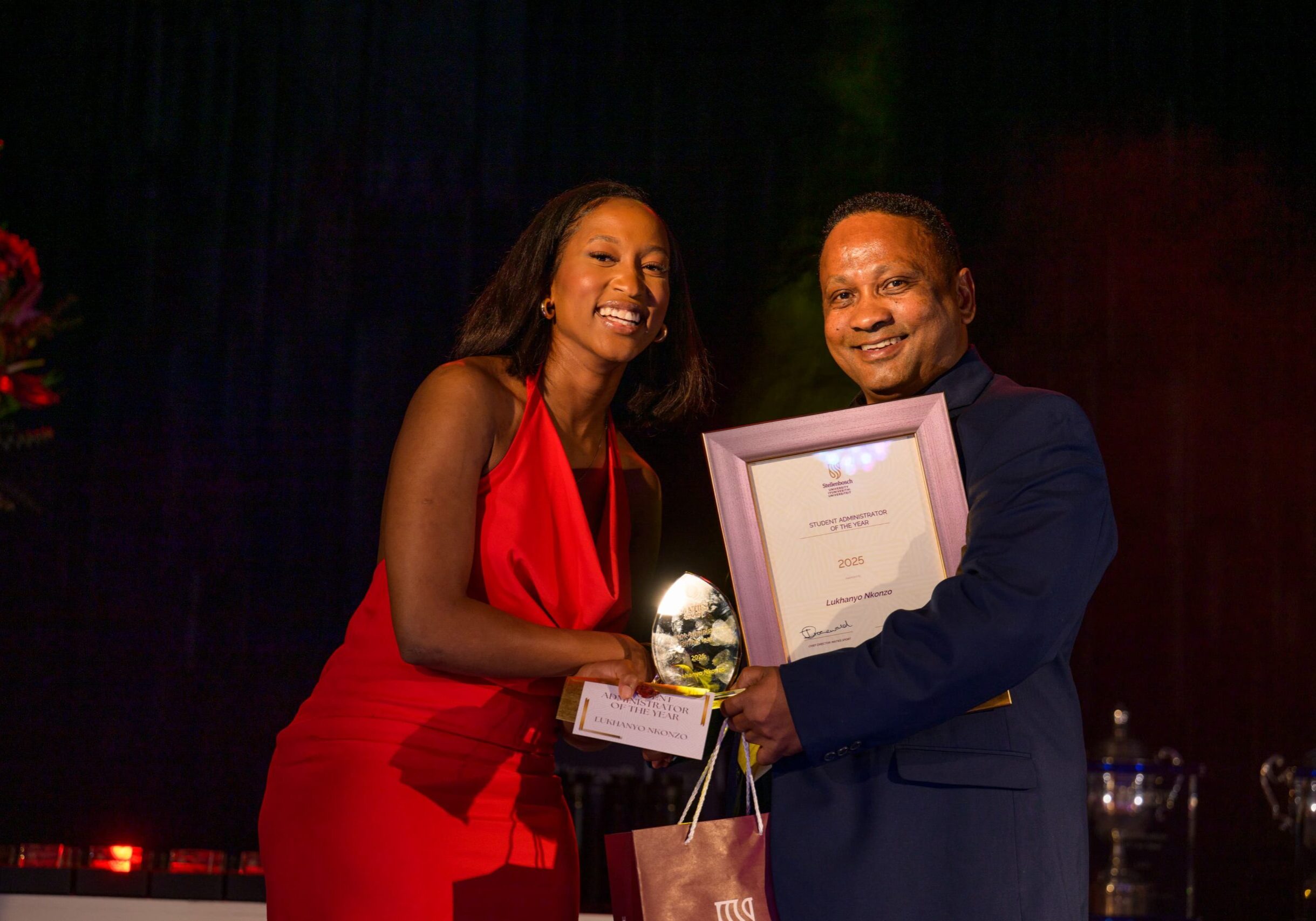 STUDENT ADMINSTATOR OF THE YEAR STUDENT ADMINSTATOR OF THE YEAR